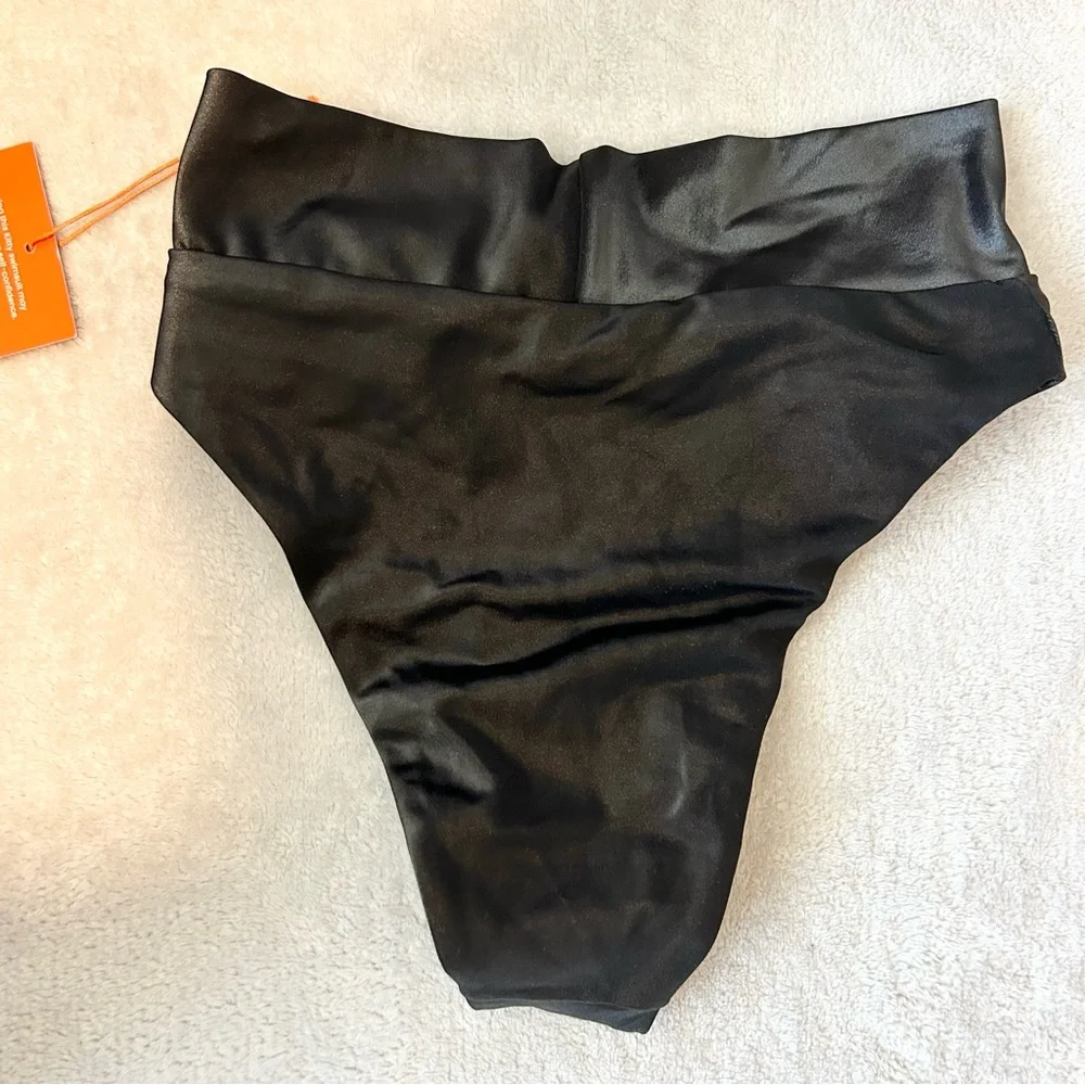 NWT Kitty and Vibe x Sloane Stephens Bikini Bottom Black Size S1
